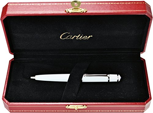 カルティエ 【Cartier】 ミニ ボールペン ST180097 ホワイトラッカー